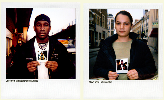 Jose from Curaao and Maya from Turkmenistan