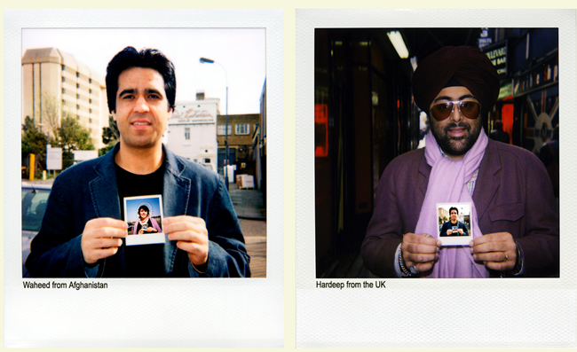 Waheed from Afghanistan and Hardeep from the United Kingdom
