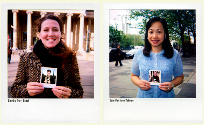 Sandra from Brazil and Jennifer from Taiwan