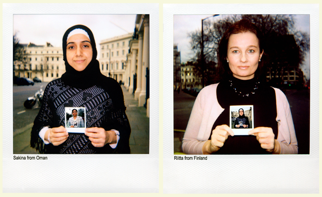 Sakina from Oman and Riitta from Finland
