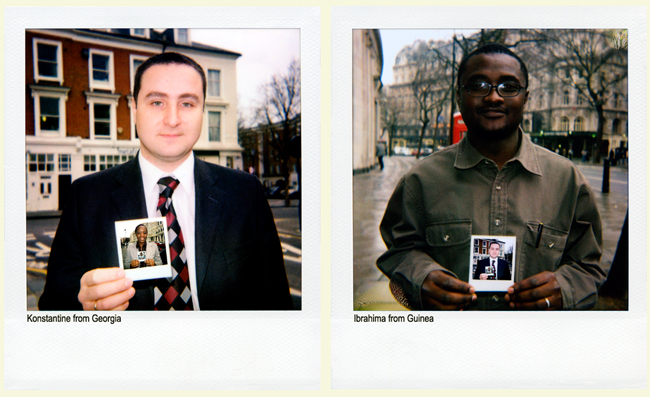 Konstantine from Georgia and Ibrahima from Guinea-Conakry