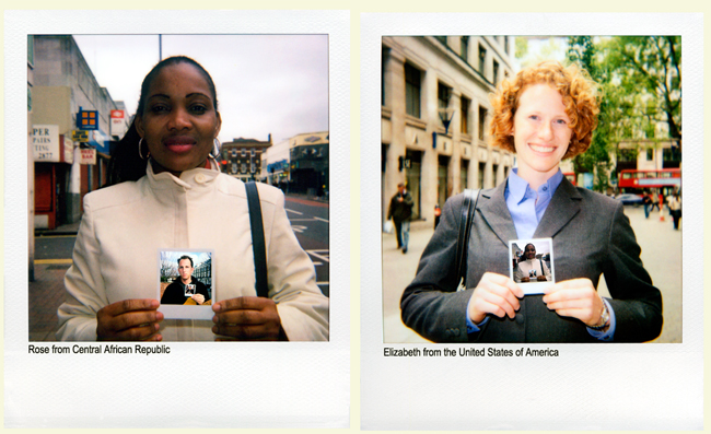 Rose from the Central African Republic and Ami from the United States of America